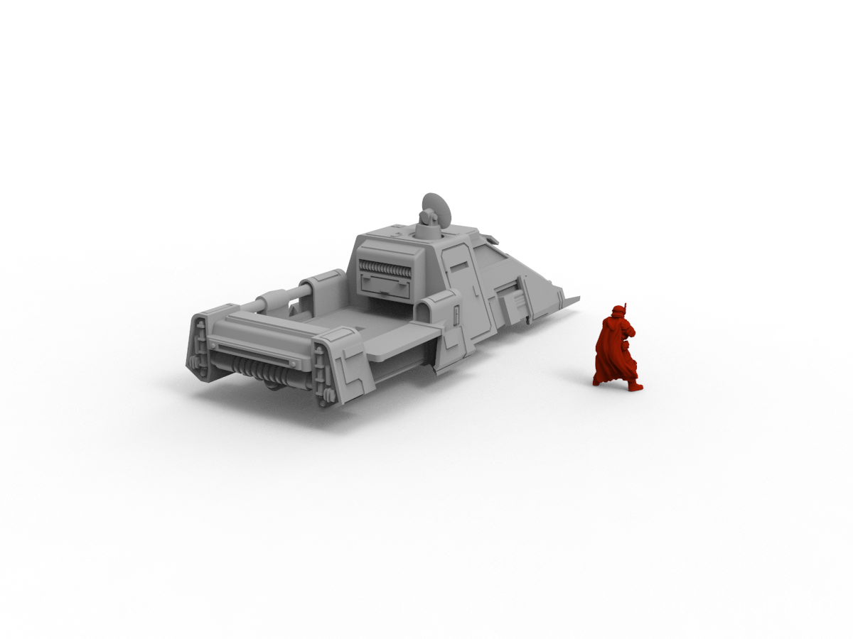 Armoured Shuttle - Digital STL File