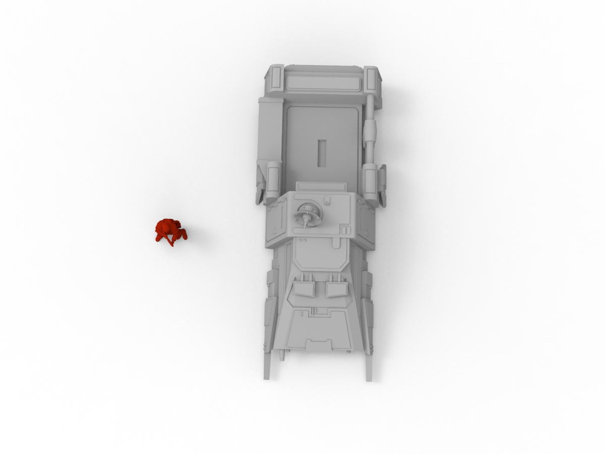 Armoured Shuttle - Digital STL File