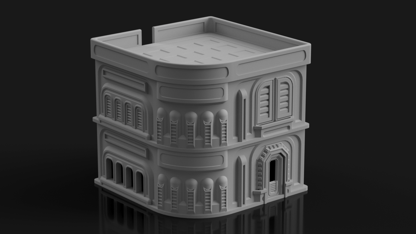 Syllogy's Colonial Settlement Stack Expansion - Digital STL Files