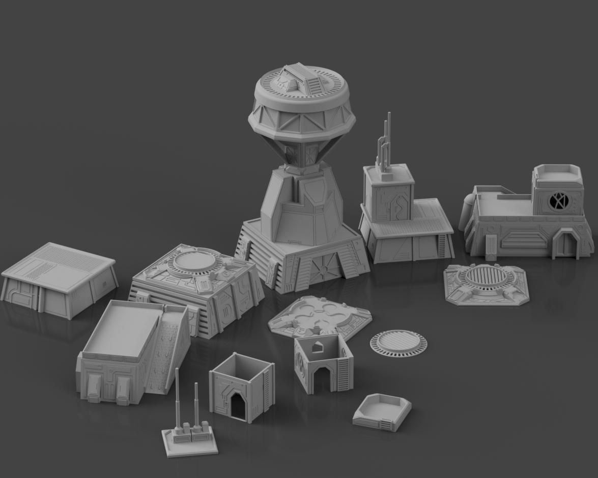 Syllogy's Imperial Bundle - Digital STL Files