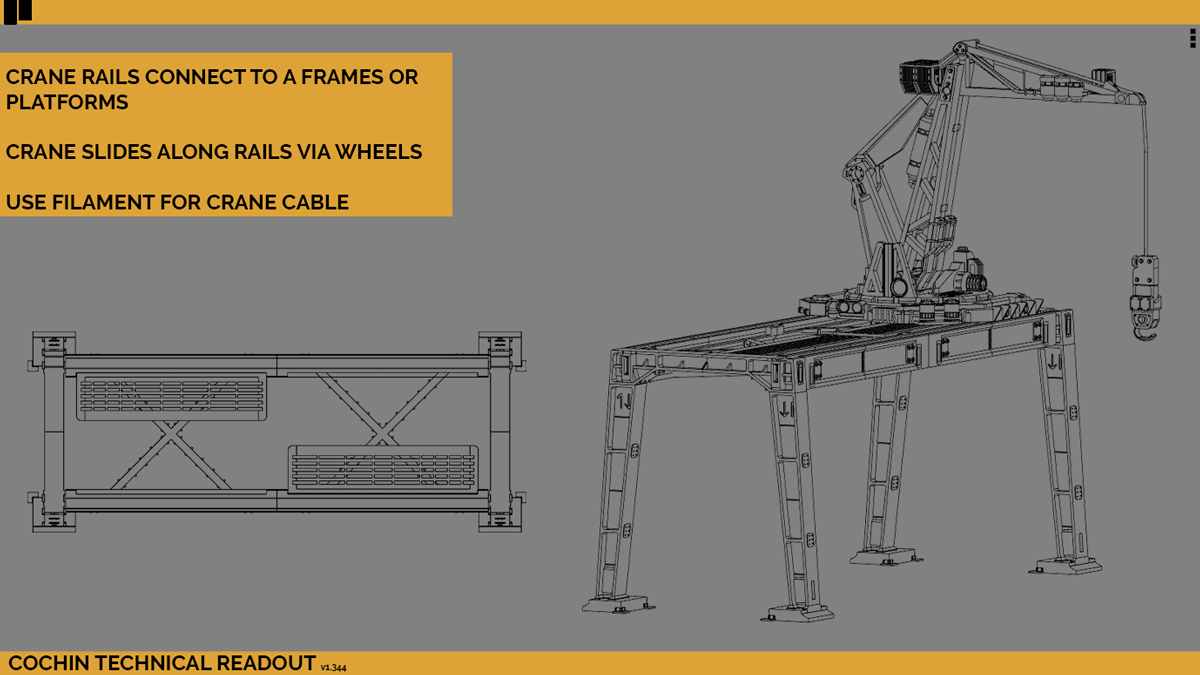 Shipyard Crane - Digital STL Files
