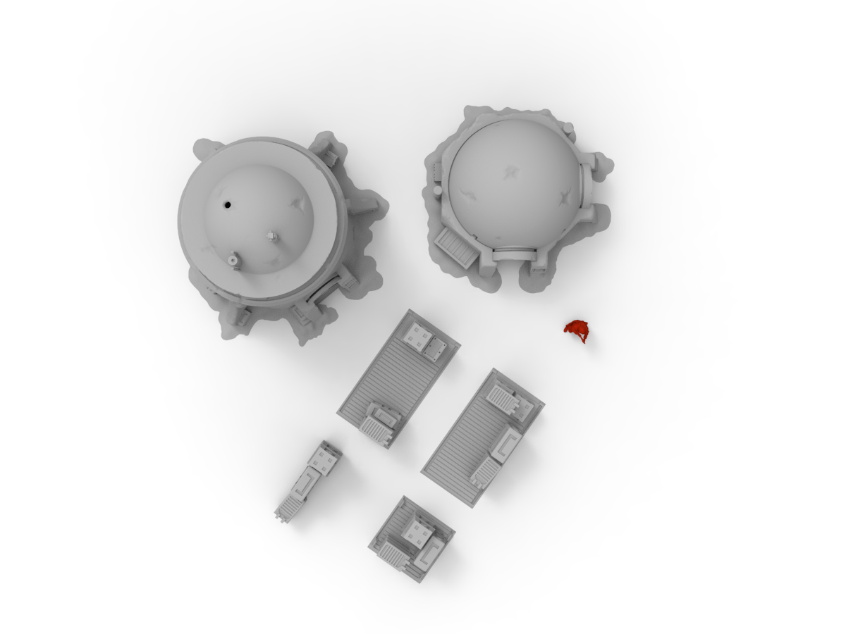 Desert Starter Terrain Bundle - Digital STL Files