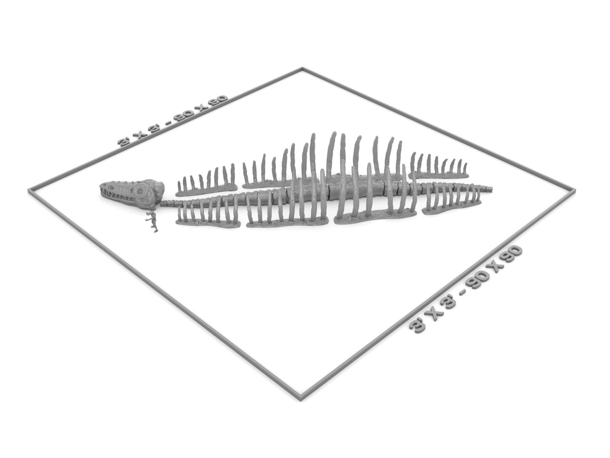 Desert Dragon Skeleton Wargaming Scatter Terrain