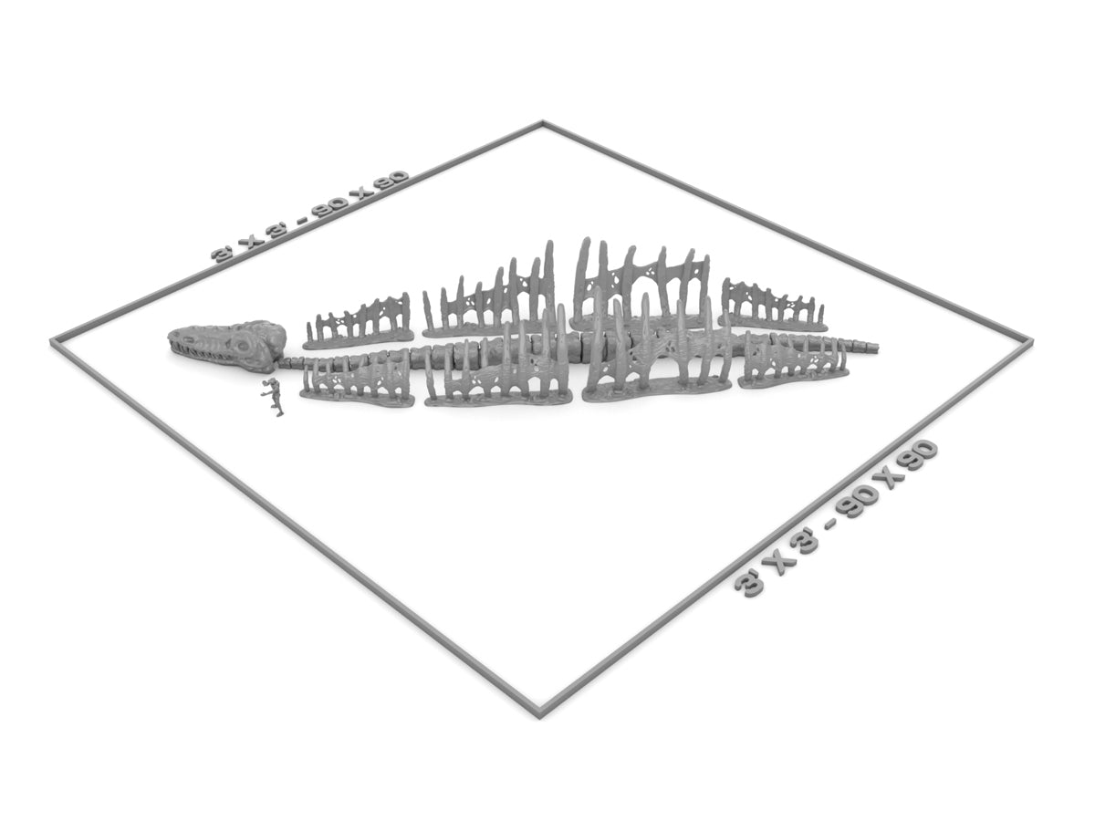 Desert Dragon Skeleton Wargaming Scatter Terrain