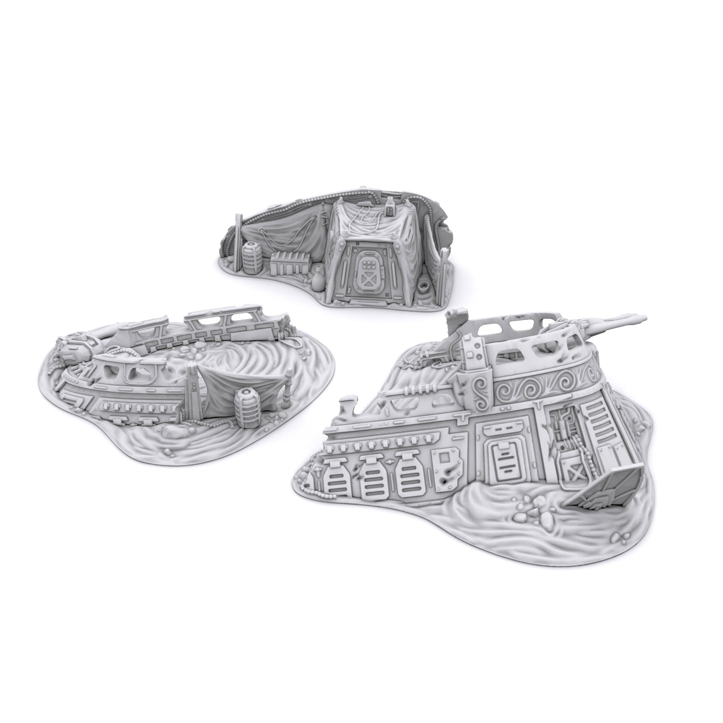 Downed Skiff by Jesús - Digital STL Files