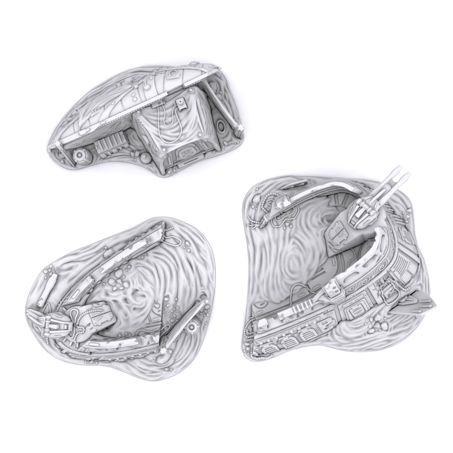 Downed Skiff by Jesús - Digital STL Files