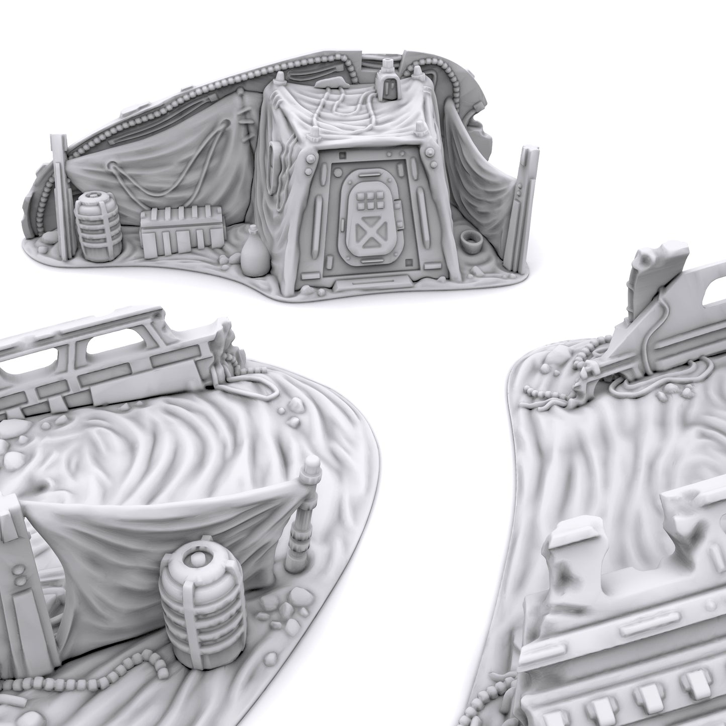 Downed Skiff by Jesús - Digital STL Files