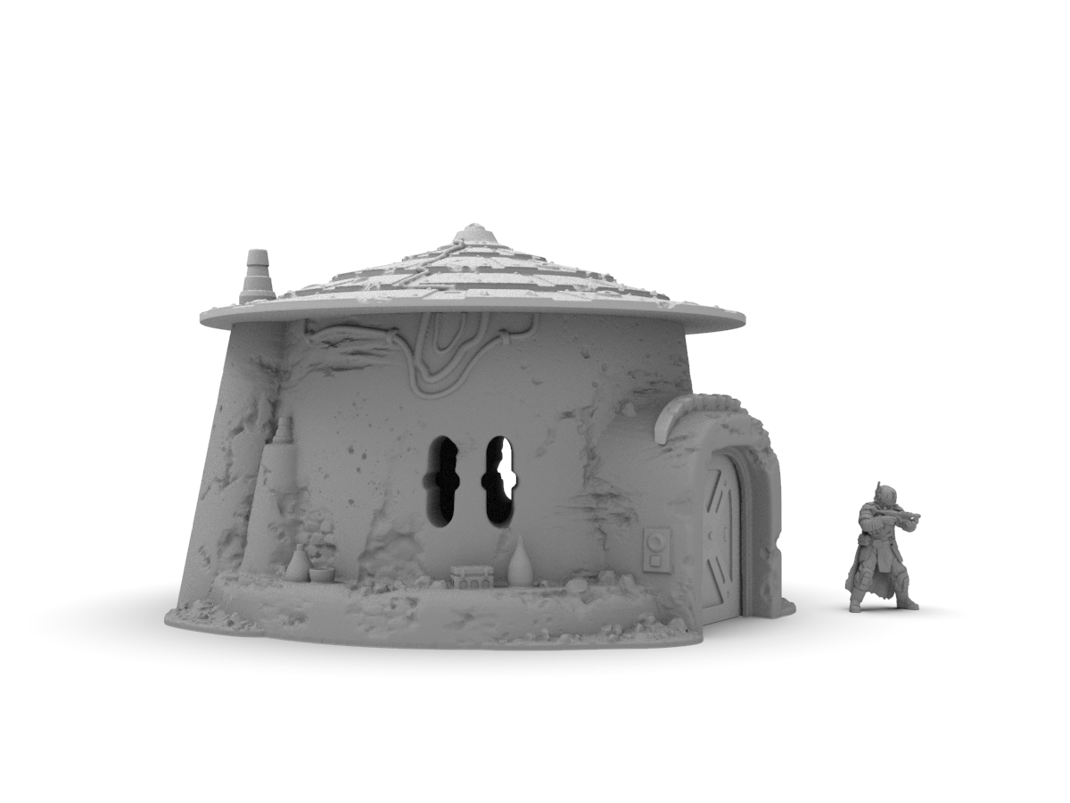 Crazy Hermits Home by Jesús - Digital STL File