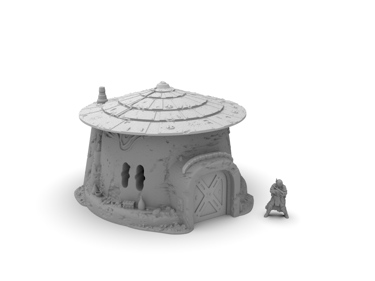 Crazy Hermits Home by Jesús - Digital STL File