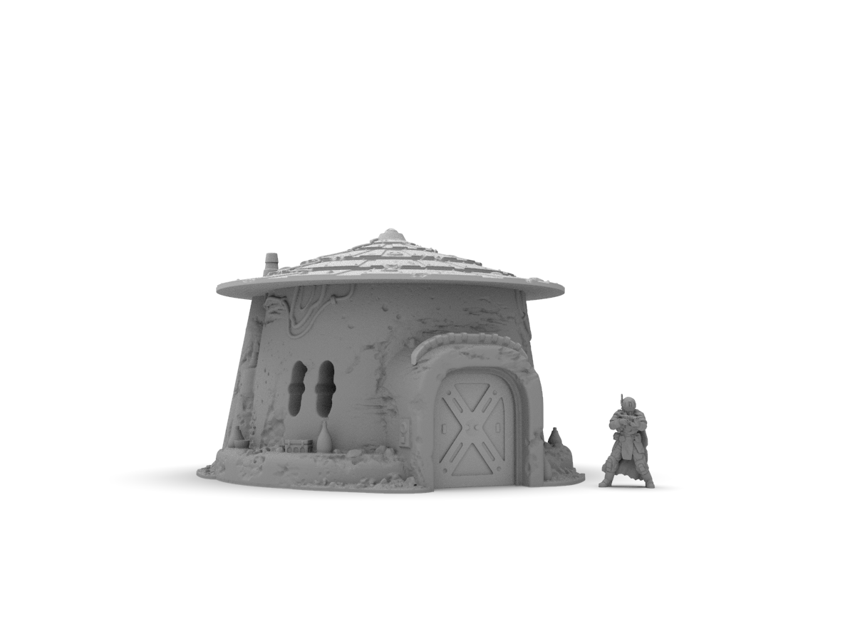 Crazy Hermits Home by Jesús - Digital STL File