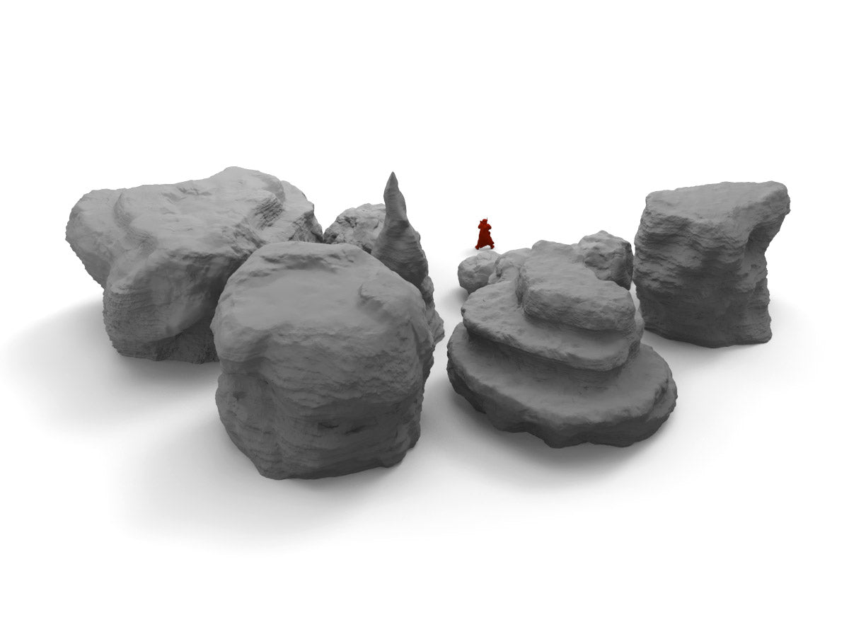 Big Rocks - Digital STL Files