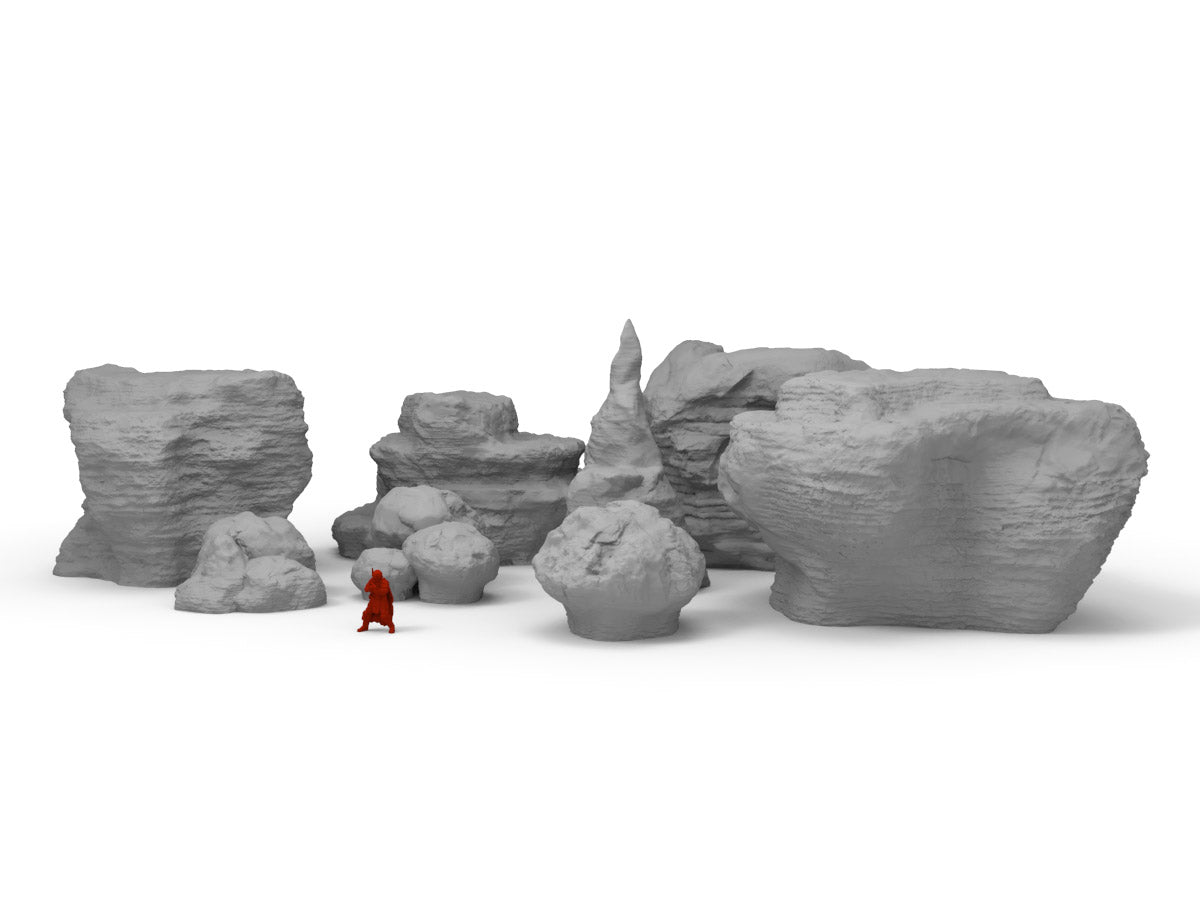 Big Rocks - Digital STL Files