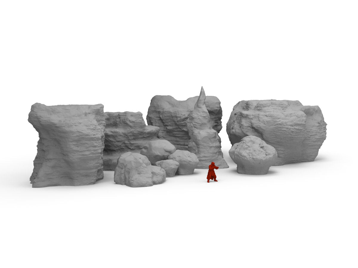 Big Rocks - Digital STL Files
