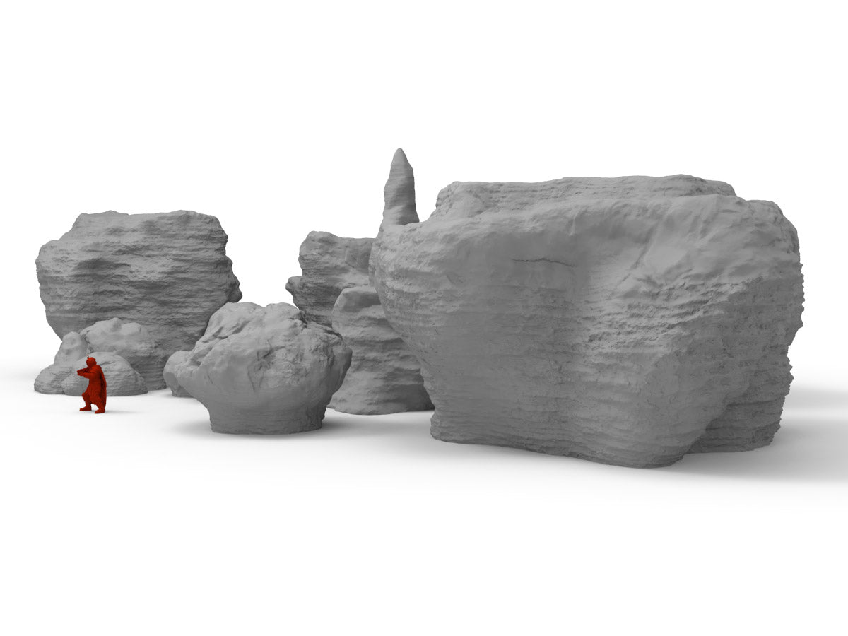 Big Rocks - Digital STL Files