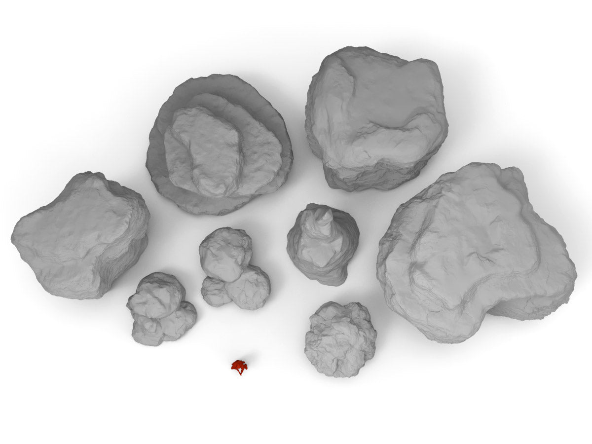 Big Rocks - Digital STL Files