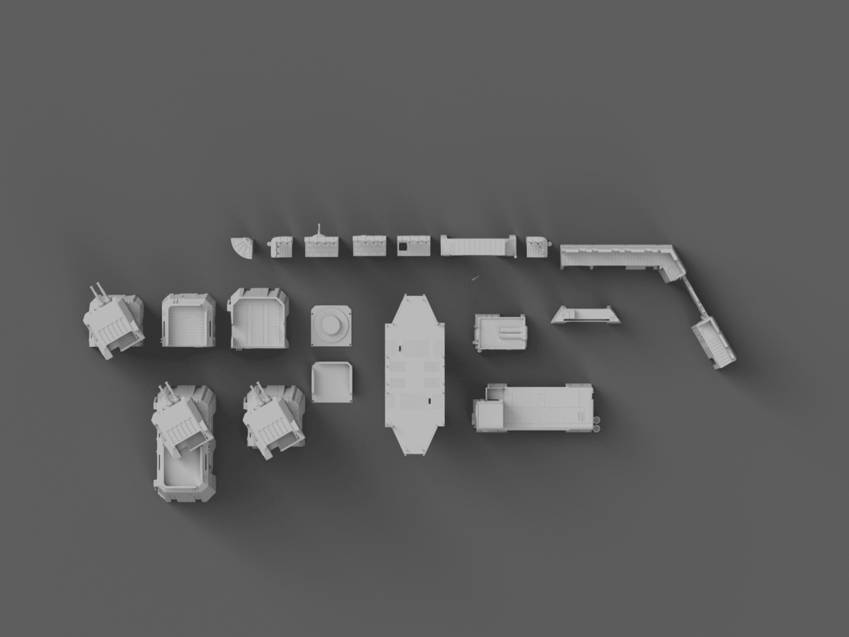 Imperial Base Builder - Digital STL Files