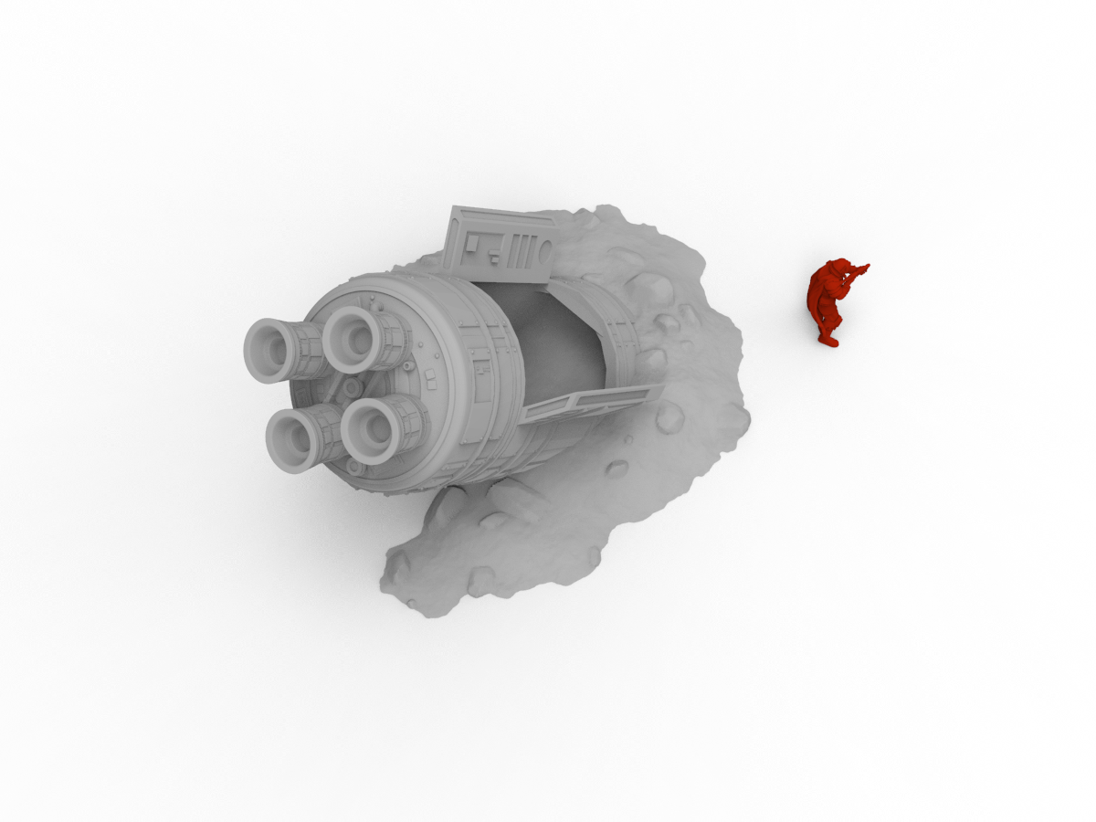 Large Escape Pod - Digital STL File
