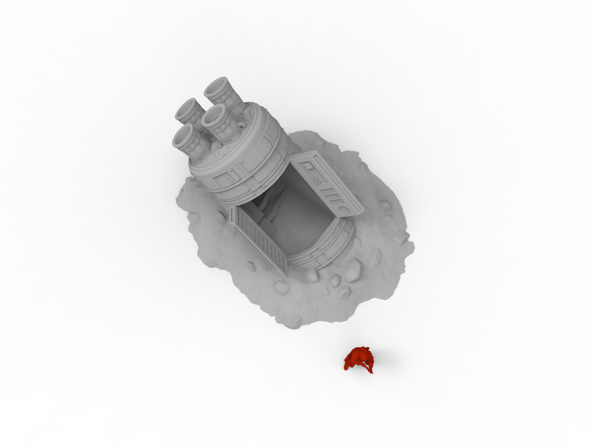 Large Escape Pod - Digital STL File