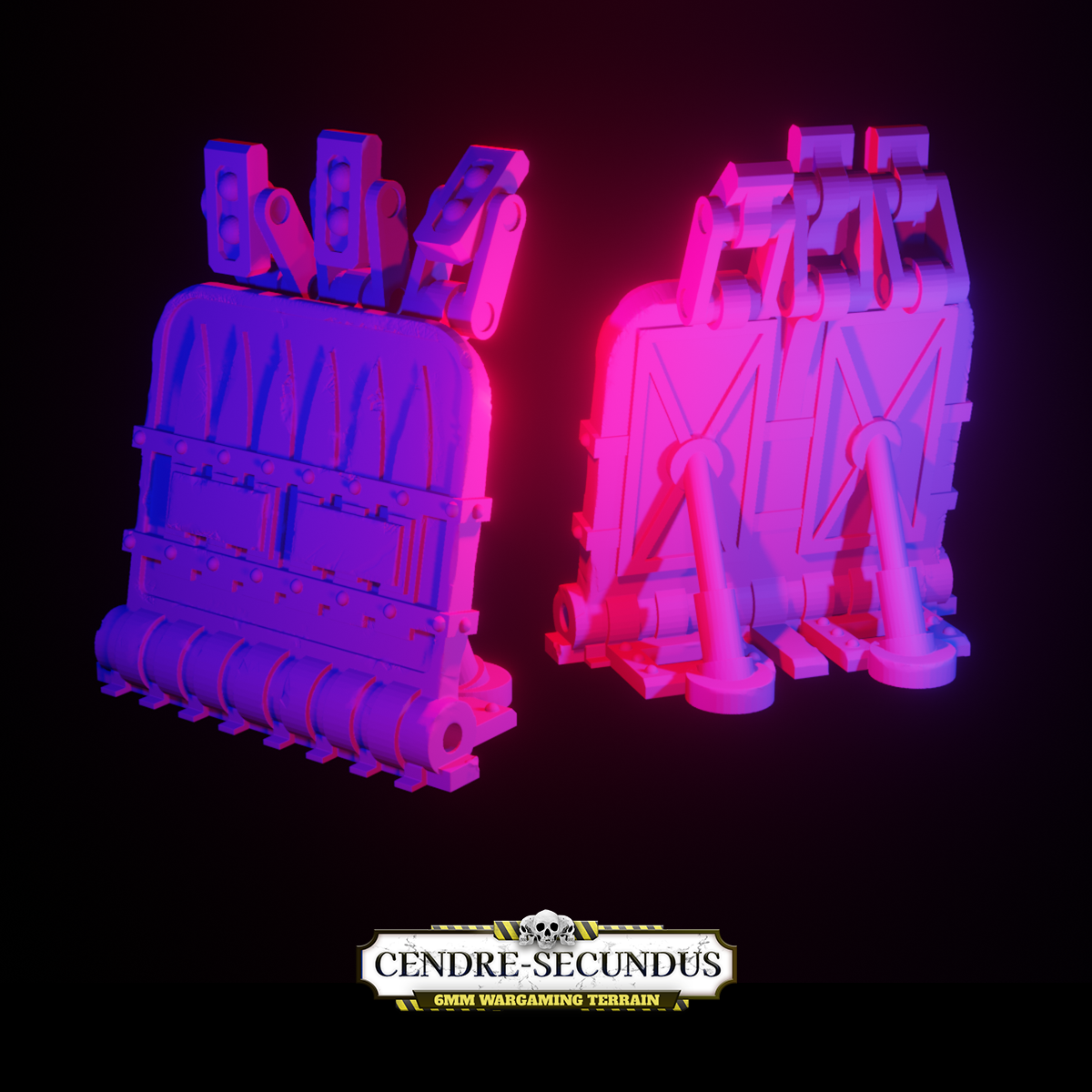 Landing Bay Set by Bishok - Digital STL File