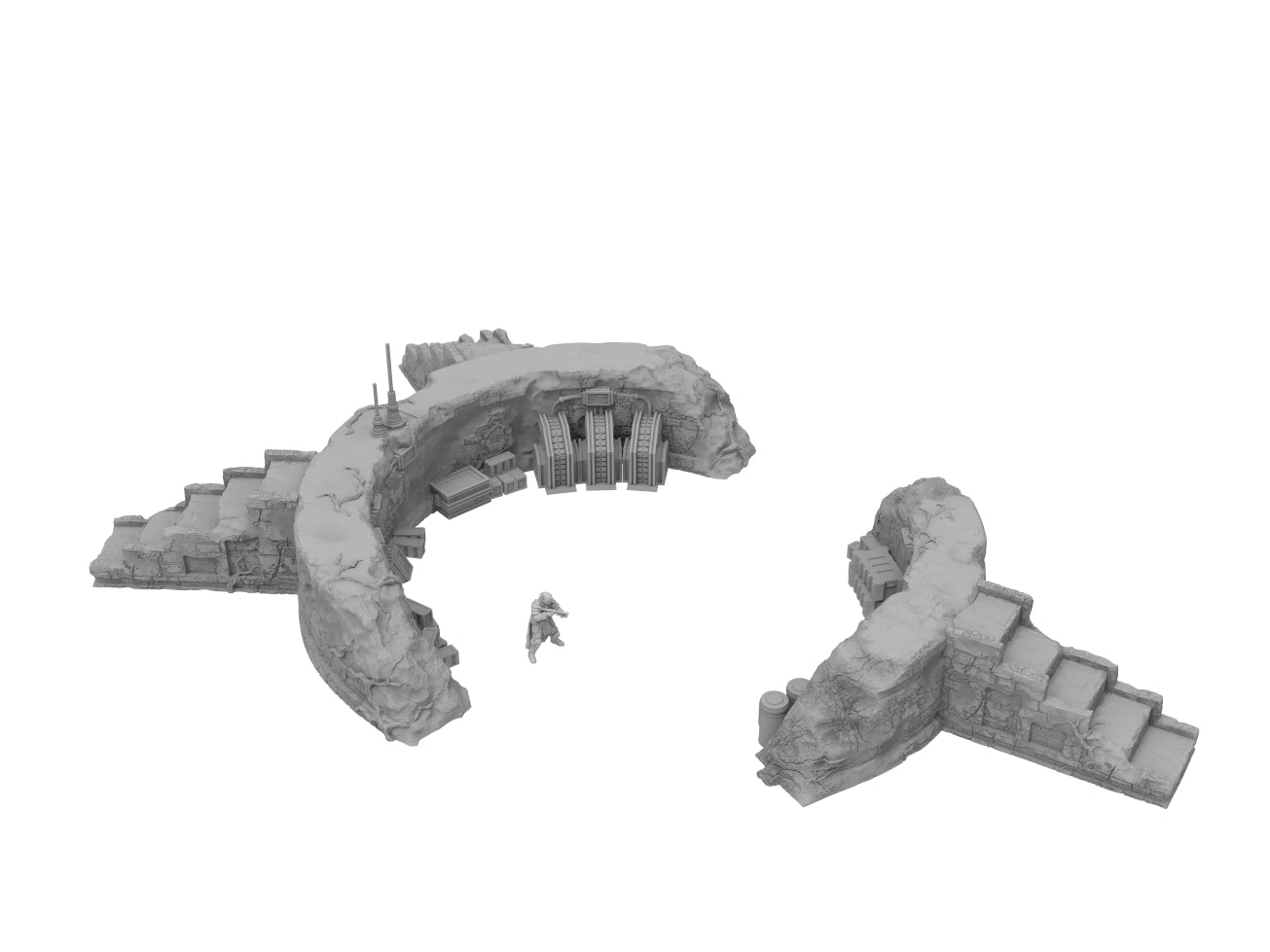 Circle Ruins Bundle - Digital STL Files