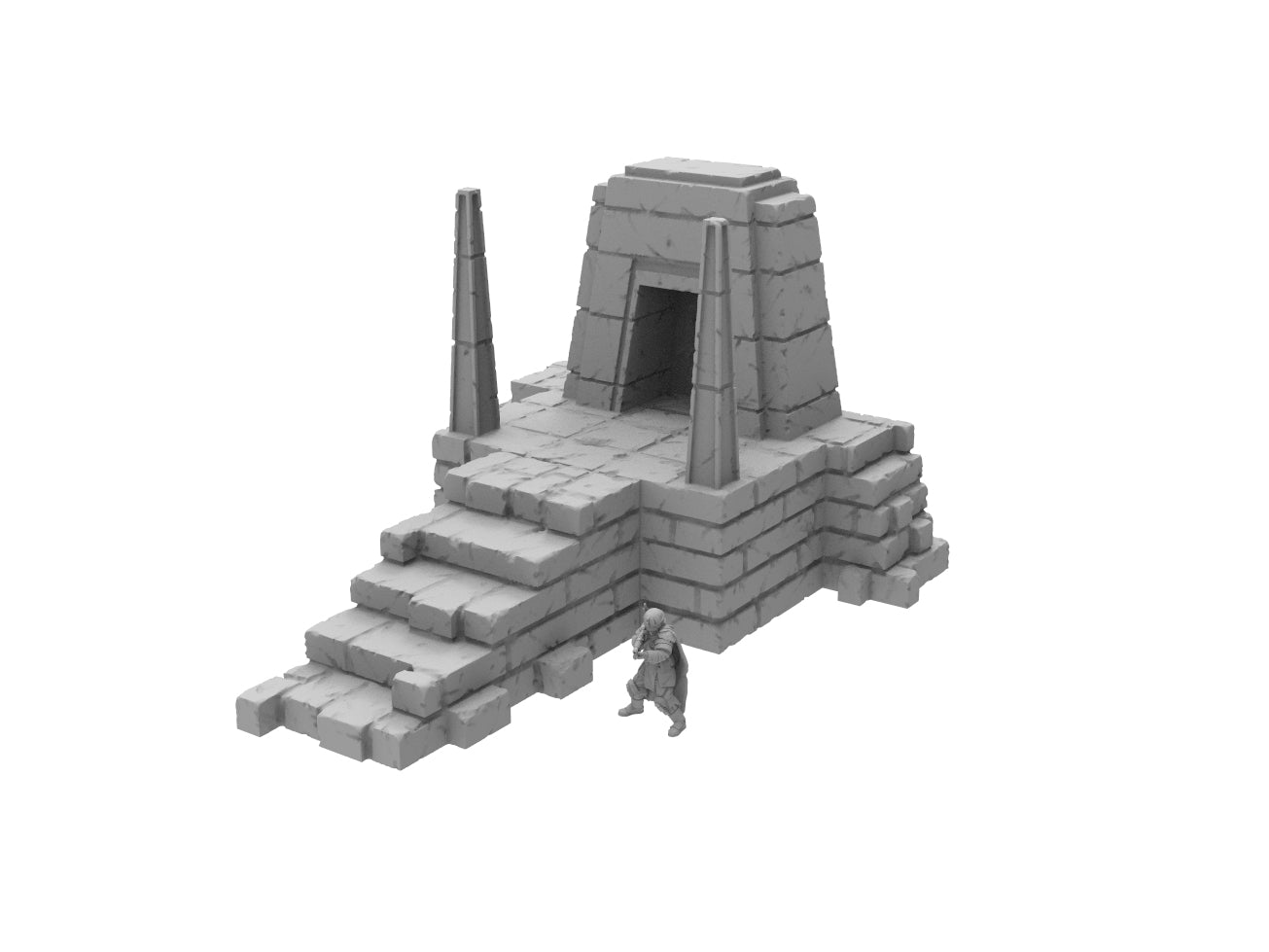 Temple Ruins Bundle - Digital STL Files