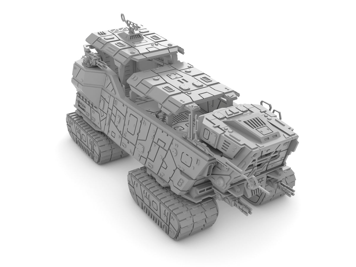 Scrap Crawler Tank by Jesús - Digital STL Files