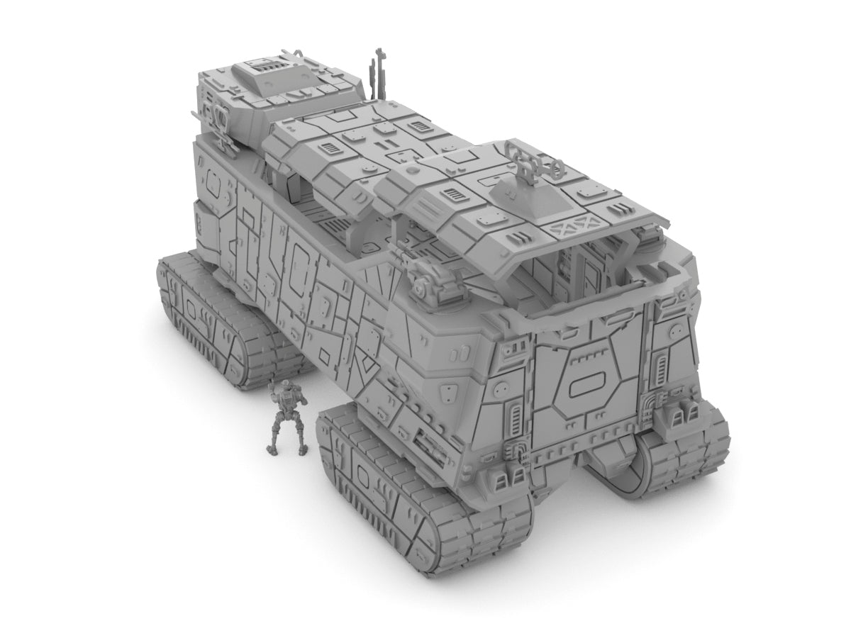 Scrap Crawler Tank by Jesús - Digital STL Files