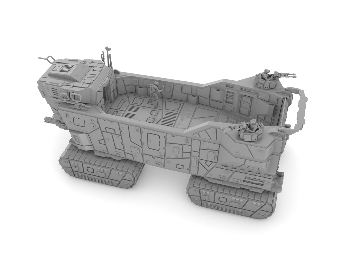 Scrap Crawler Tank by Jesús - Digital STL Files