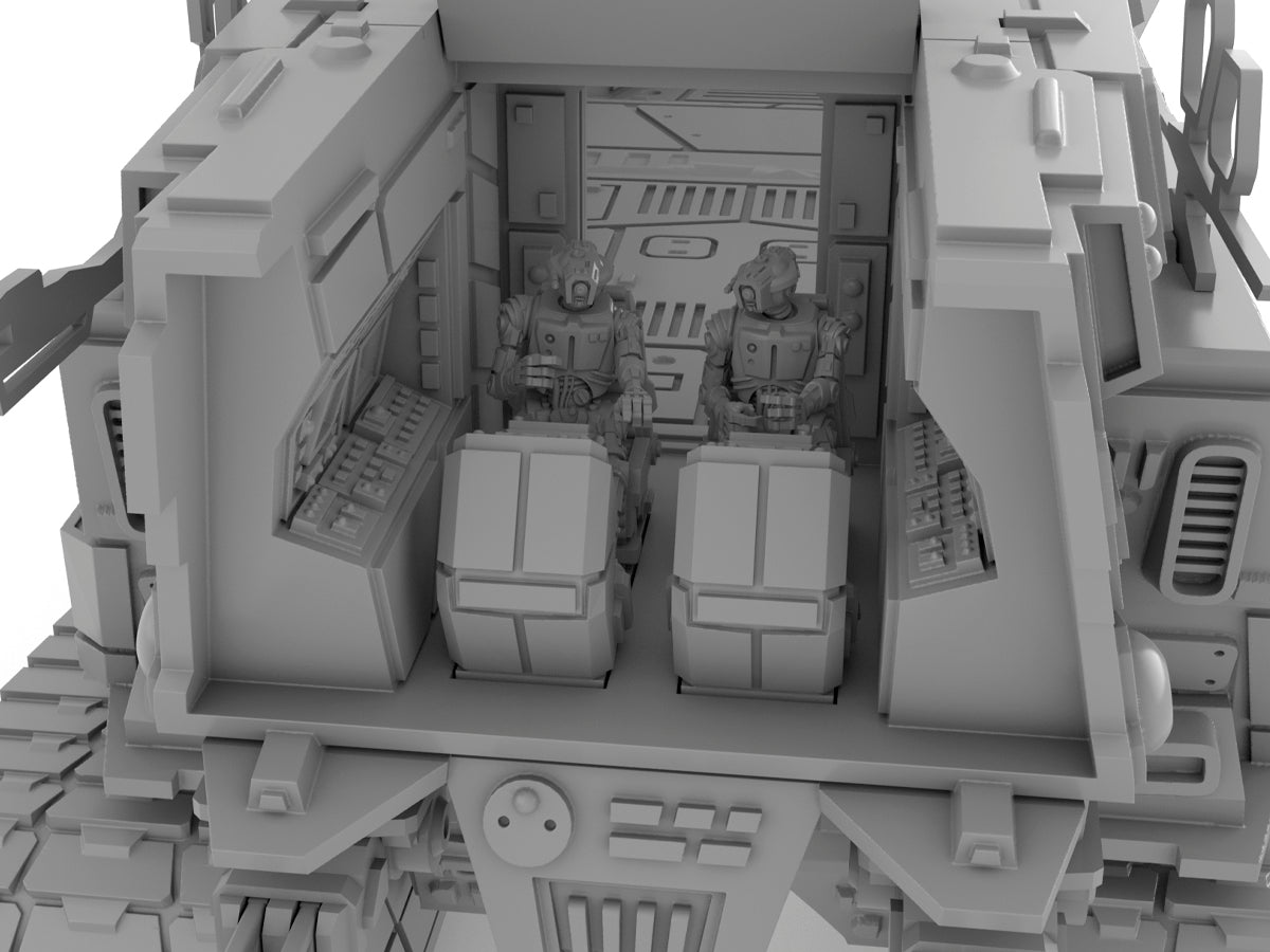 Scrap Crawler Tank by Jesús - Digital STL Files