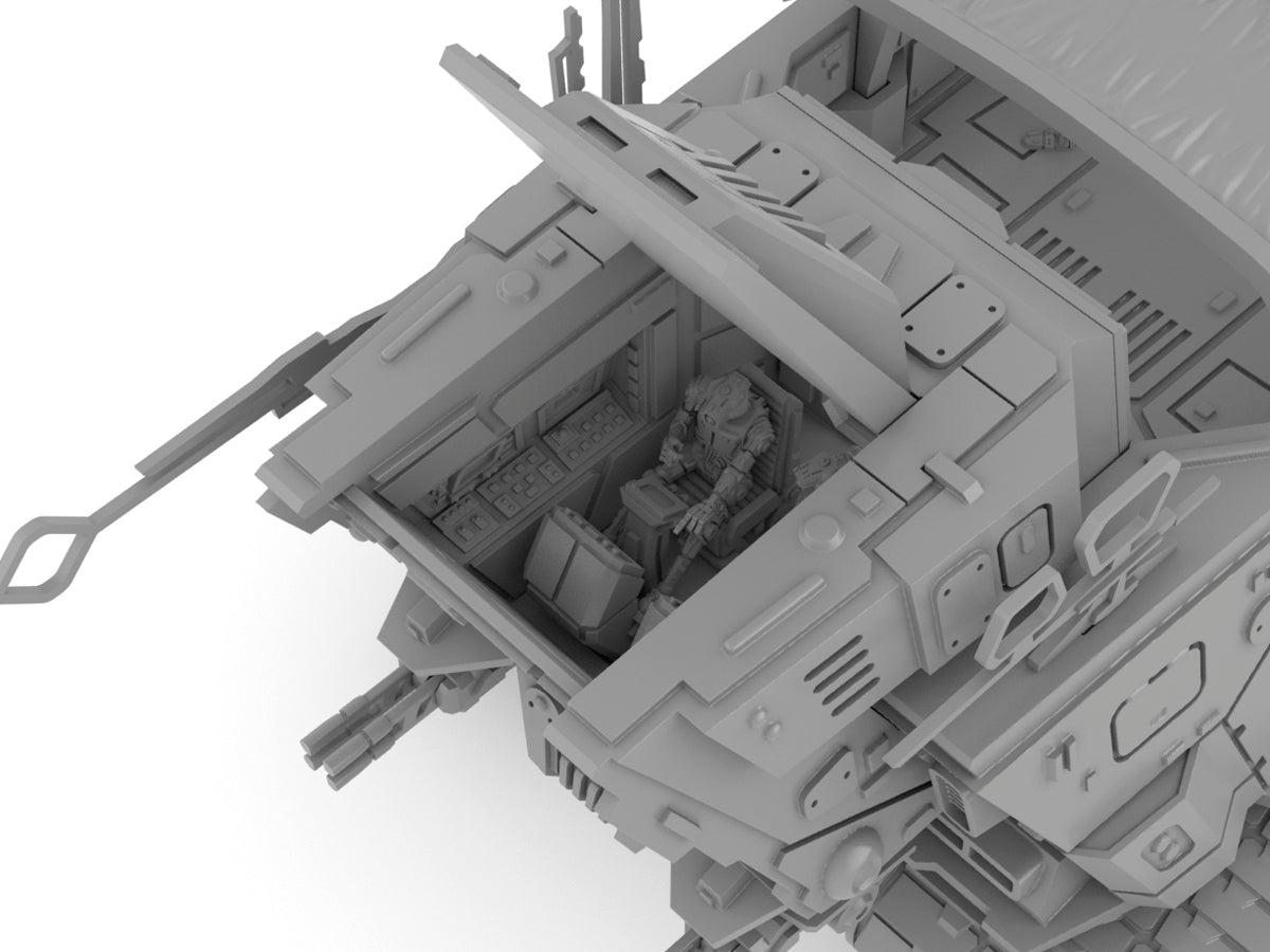 Scrap Crawler Tank by Jesús - Digital STL Files