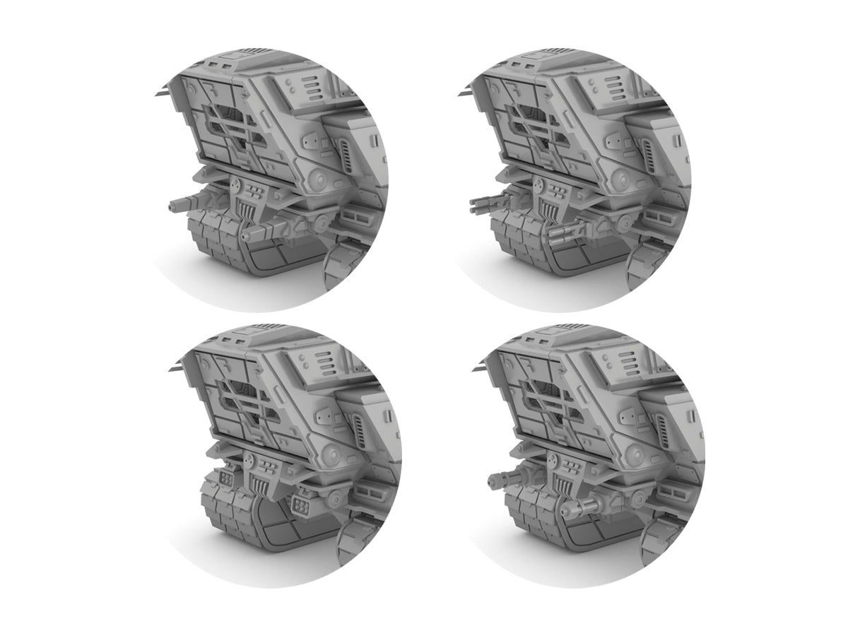 Scrap Crawler Tank by Jesús - Digital STL Files