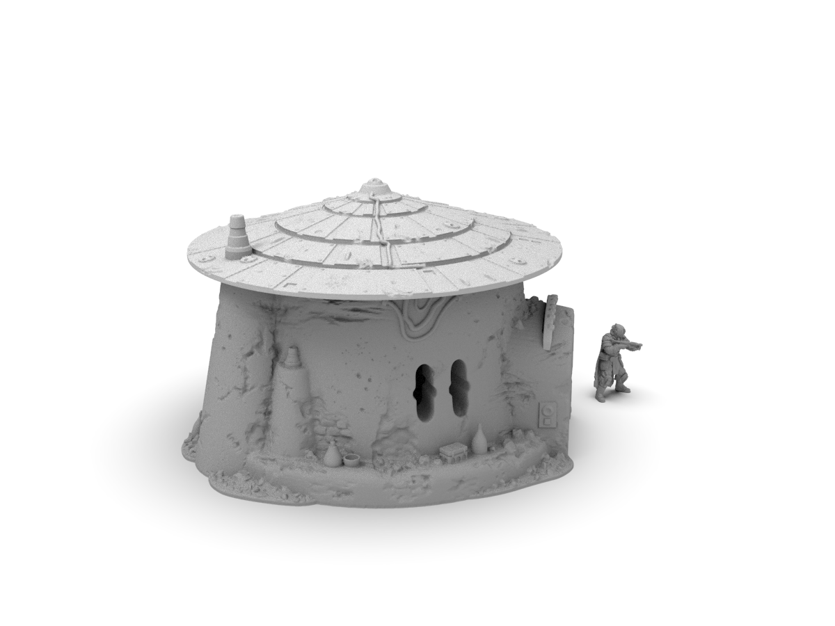 Crazy Hermits Home by Jesús - Digital STL File