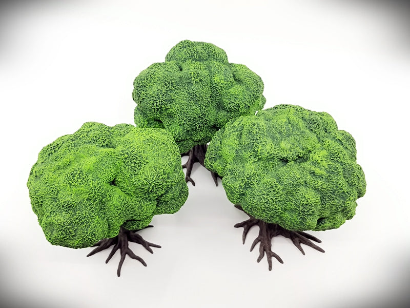 Deciduous Tree Set by Terrainify - Digital STL File