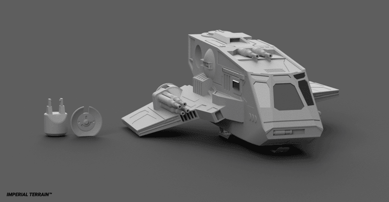 Vando's Ship - Digital STL File