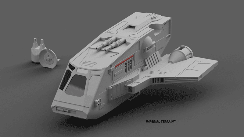 Vando's Ship - Digital STL File