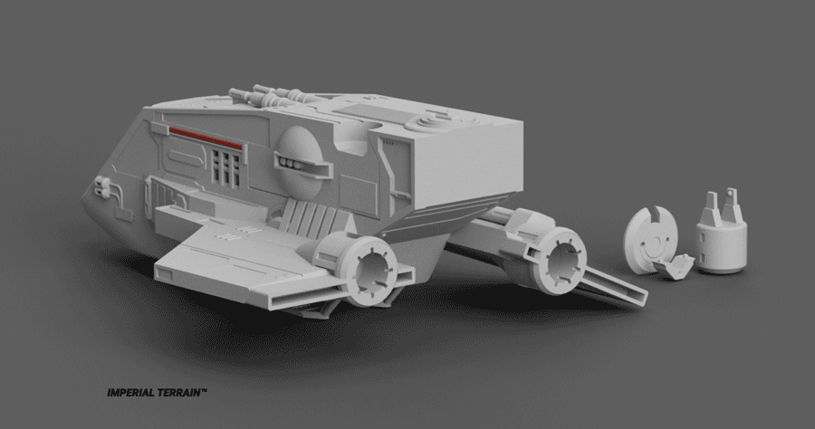 Vando's Ship - Digital STL File