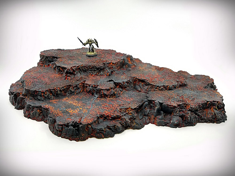 Stepped Hills Set C by Terrainify - Digital STL File