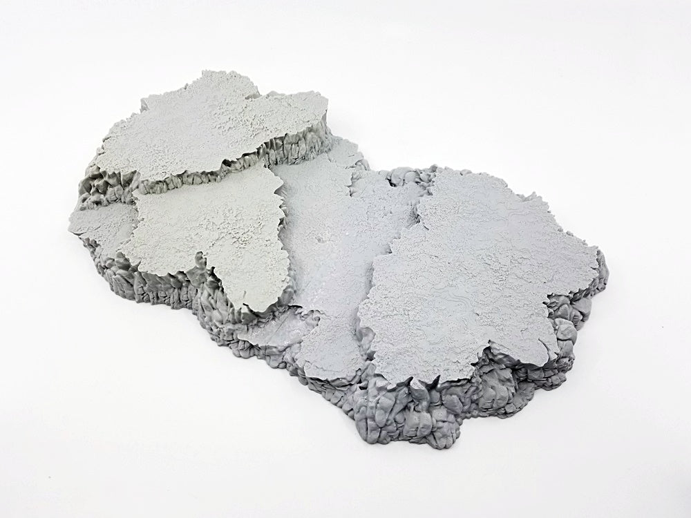 Stepped Hills Set D by Terrainify - Digital STL File