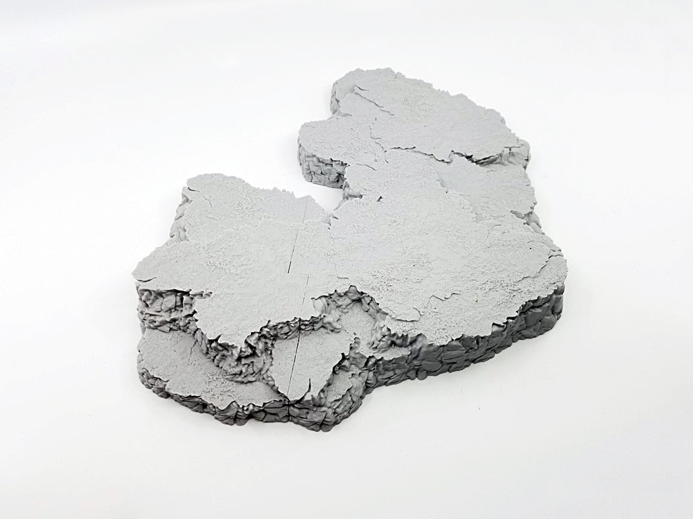 Stepped Hills Set E by Terrainify - Digital STL File