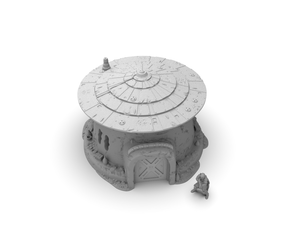 Crazy Hermits Home by Jesús - Digital STL File