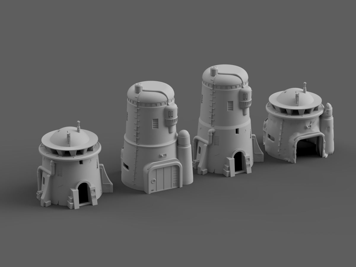 Desert Towers - Digital STL File