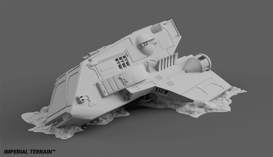 Vando's Ship - Digital STL File
