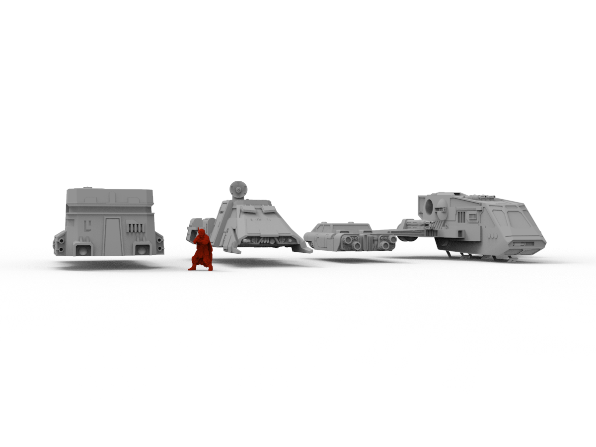 Vehicle Pack - Digital STL Files