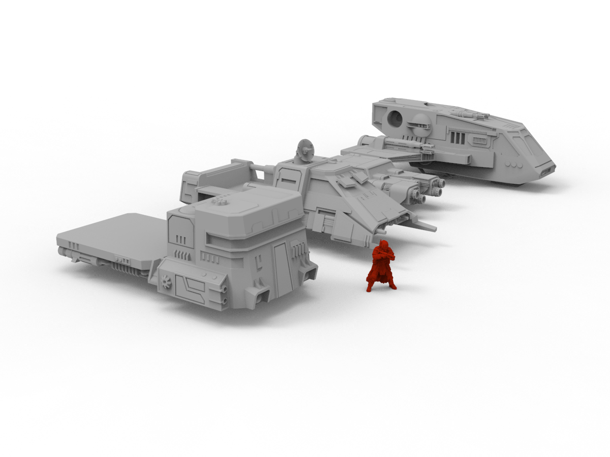 Vehicle Pack - Digital STL Files