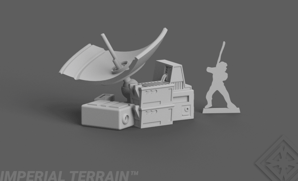 Objective Communication Dishes - Digital STL File