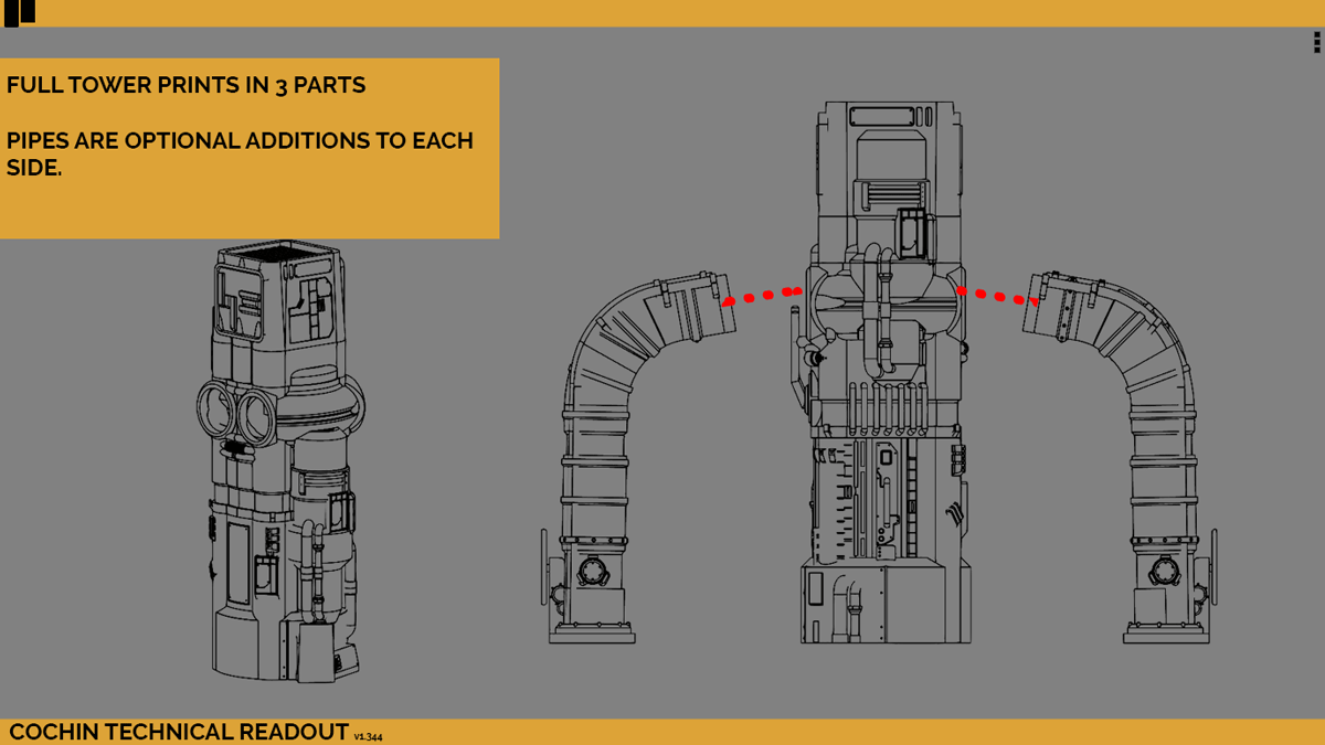 Cooling Tower - Digital STL Files