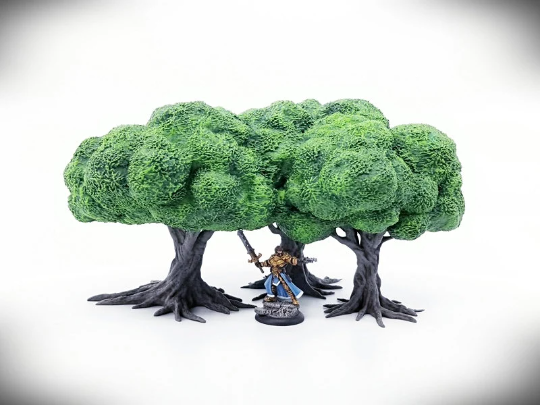 Deciduous Tree Copse A by Terrainify - Digital STL File