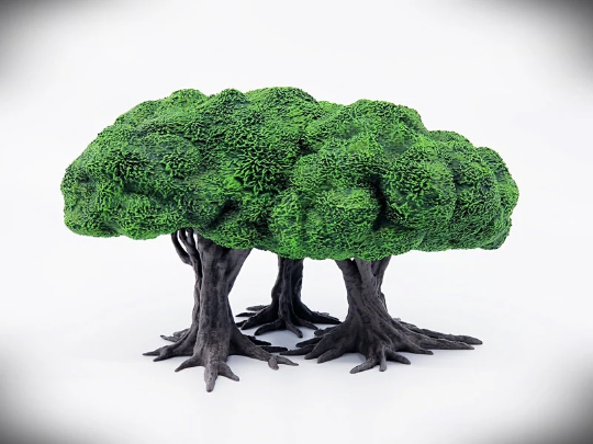 Deciduous Tree Copse B by Terrainify - Digital STL File
