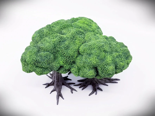 Deciduous Tree Copse B by Terrainify - Digital STL File