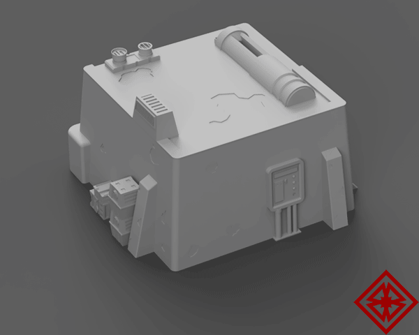 Desert Urban Dwelling - Digital STL File